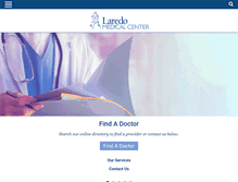 Tablet Screenshot of laredomedical.com